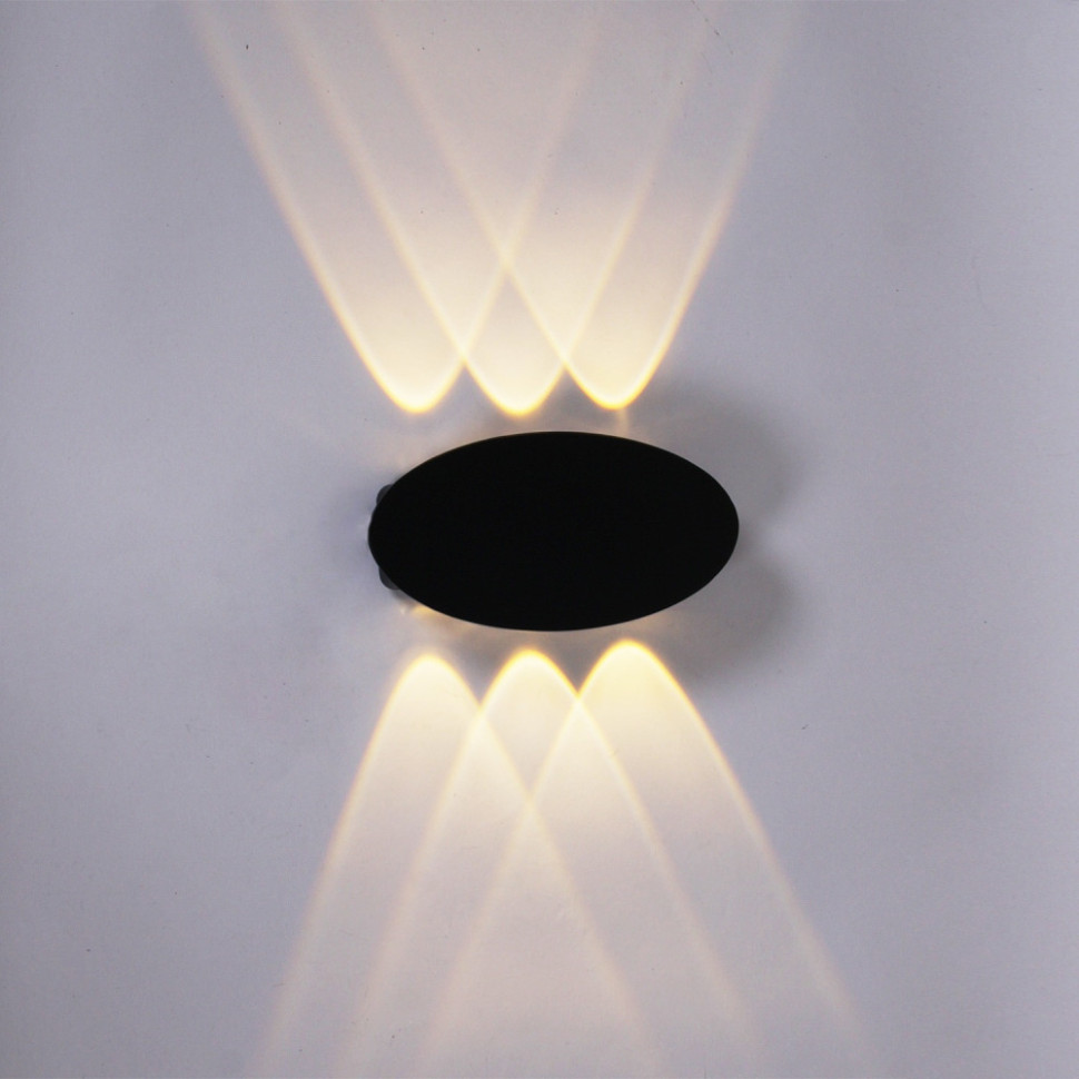 Архитектурная подсветка  86853-9.2-006KT LED6W BK Reluce