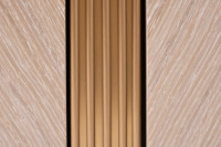 Комод светлый шпон/мраморная столешница