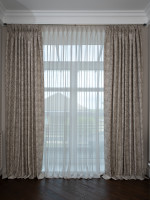 Портьера Serpente 300х260см золотая