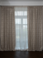 Портьера Serpente 300х260см золотая