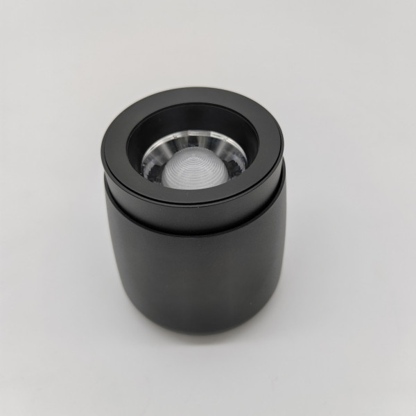 Точечный светильник Metrica 114-12W-D90-4K-ZOOM-BK iLedex