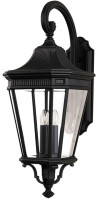 Настенный фонарь уличный Cotswold Lane FE-COTSLN2-L-BK Feiss