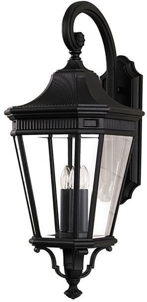 Настенный фонарь уличный Cotswold Lane FE-COTSLN2-L-BK Feiss