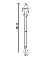 Наземный фонарь  79806M Gb Oasis Light