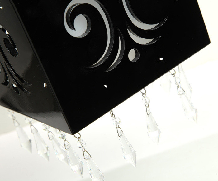 Потолочный светильник Luxury D042/P1 01 V1607 nero MM Lampadari