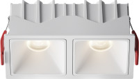 Точечный светильник Alfa LED DL043-02-10W4K-SQ-W-1 Maytoni Точечный светильник Alfa LED DL043-02-10W4K-SQ-W-1 Maytoni