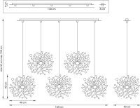 Подвесной светильник Extra L5PL721132 Lightstar