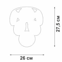 Настенный светильник Vitaluce V5834-9/2A Настенный светильник Vitaluce V5834-9/2A