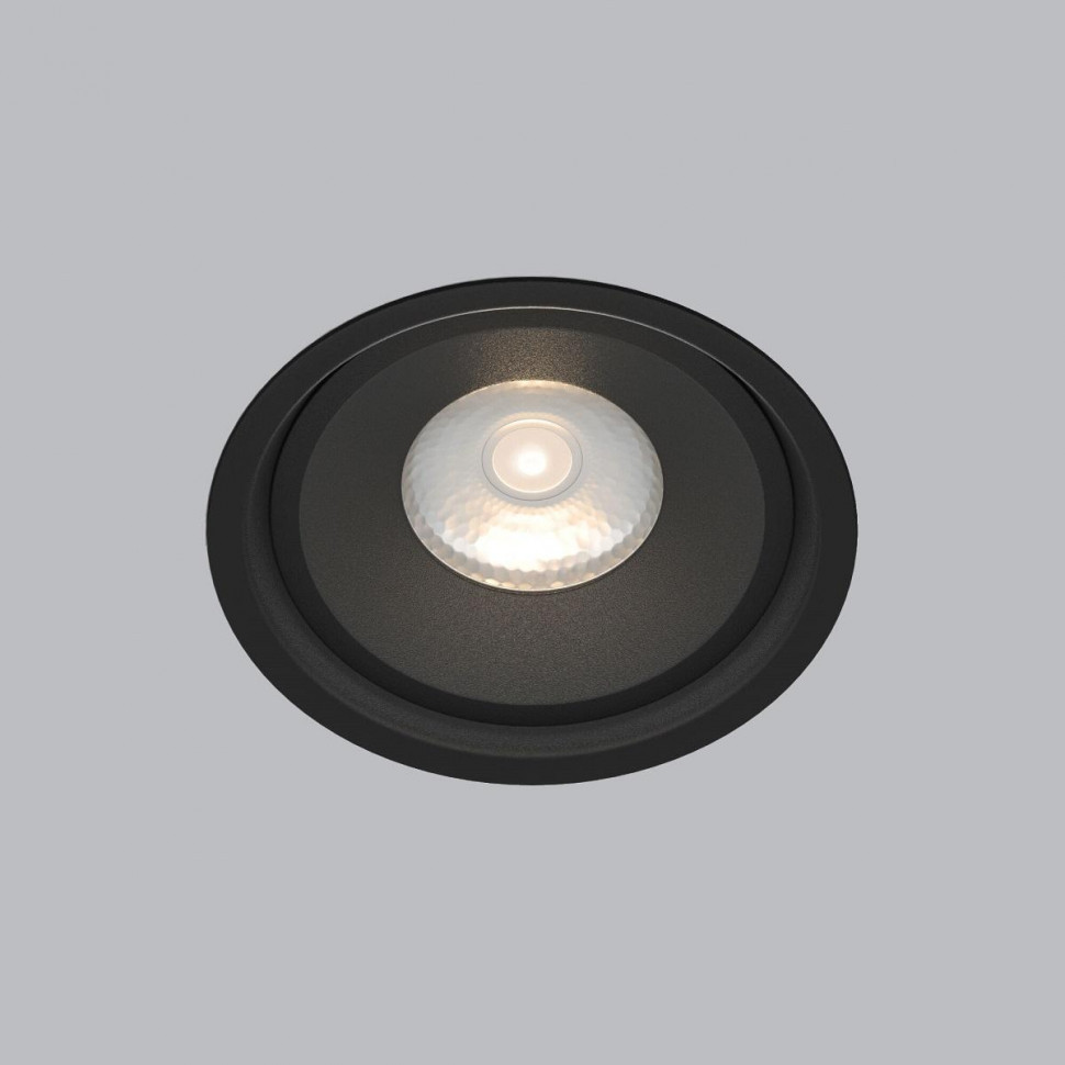 Встраиваемый светодиодный светильник Elektrostandard Slide 25083/LED 6W 4200K чёрный a062944