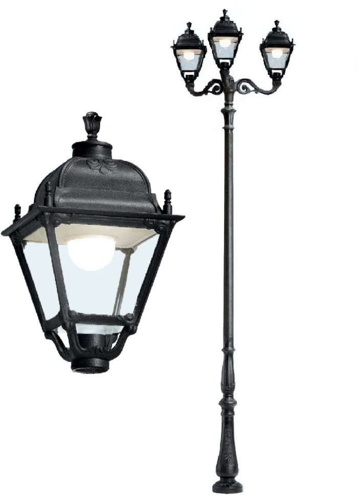 Наземный фонарь Simon U33.208.M30.AXH27 Fumagalli