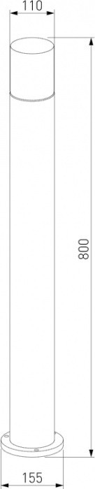 Наземный светильник Roil 35125/F Elektrostandard