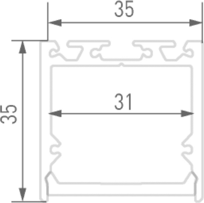 Профиль LS LS.3535-R DesignLed