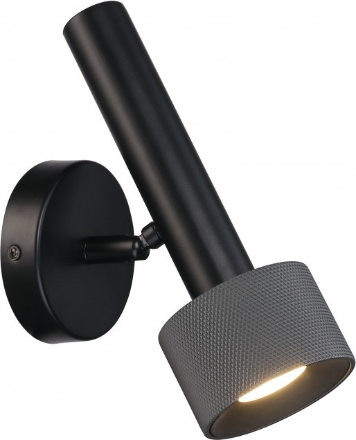 Спот Delta 2360-1 BK+GRP iLedex