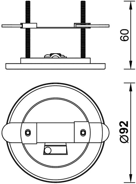 Потолочное основание Floron 7857 Mantra