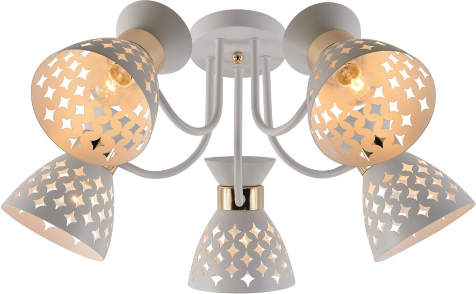 Потолочная люстра  01579-3.3-05 WH+FGD Reluce