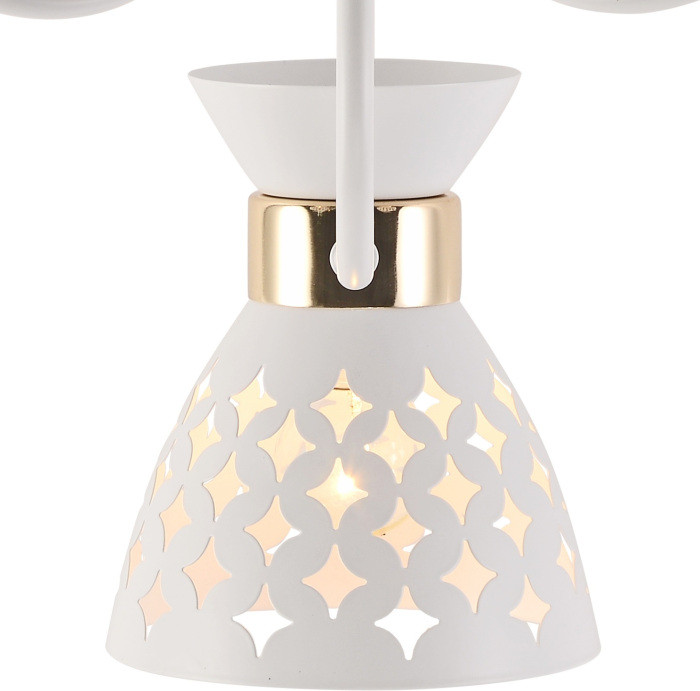 Потолочная люстра  01579-3.3-05 WH+FGD Reluce