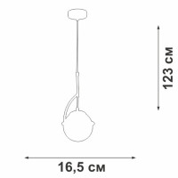 Подвесной светильник V3782-8/1S Vitaluce