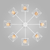 Потолочная люстра Eurosvet Trappola 70107/8 белый