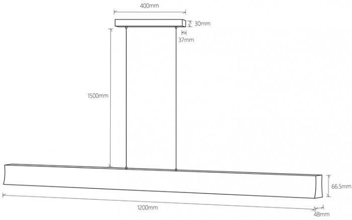 Подвесной светильник Hanok 7545 Mantra
