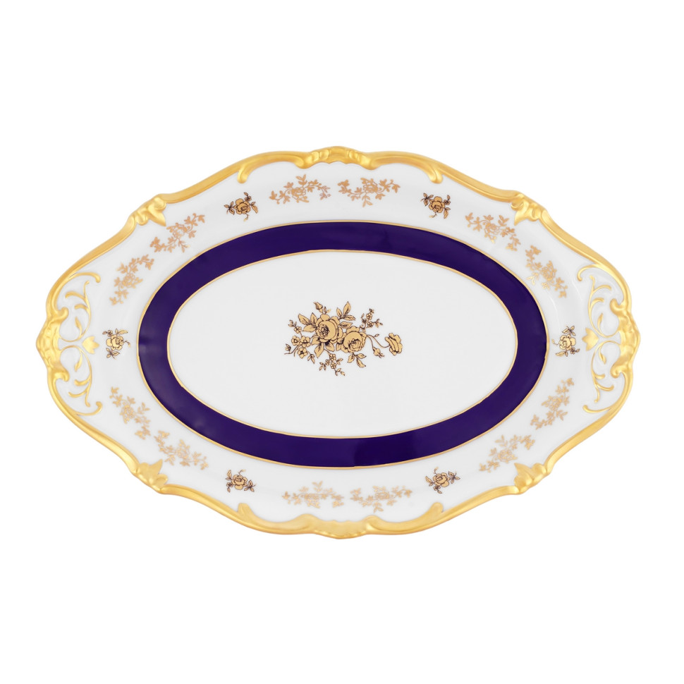 Блюдо овальное 32см."Анна Амалия"