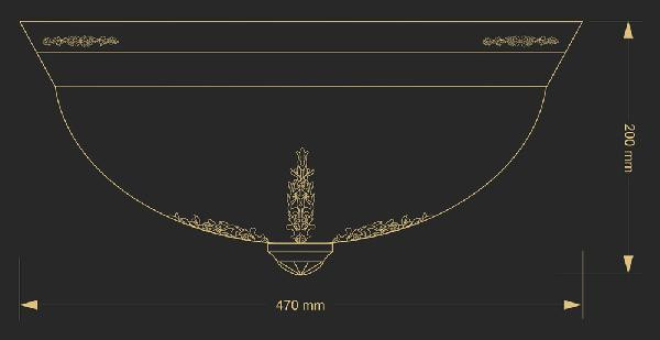 Потолочная люстра Bellagio BEL-PL-3(P)OZ-470-SW Kutek
