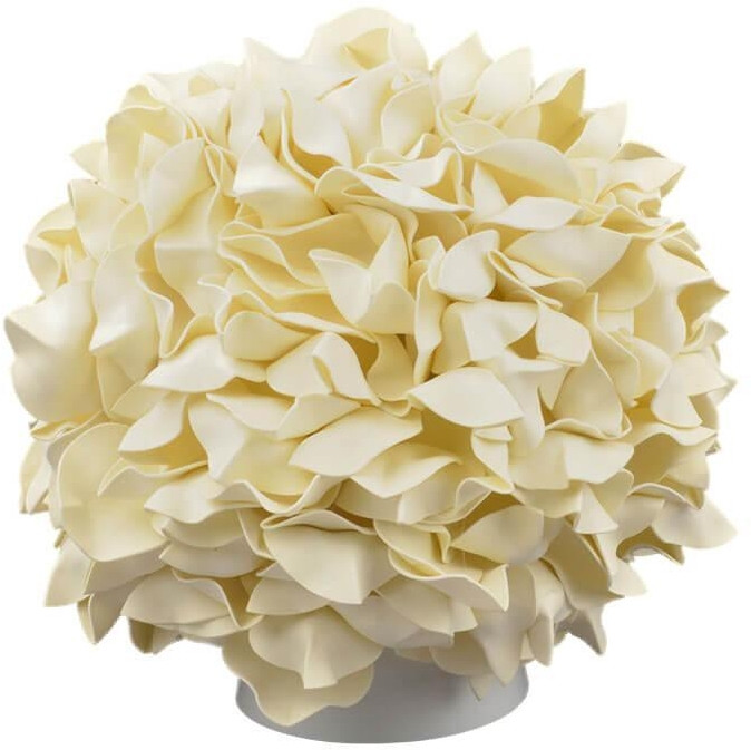 Интерьерная настольная лампа Гортензия ULW-R07 T/3000K/150C/A Гортензия Белый/Сливочный десерт Uniel