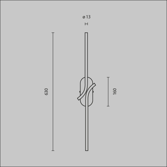 Настенный светильник Renaissance MOD256WL-L5BS3K3 Maytoni