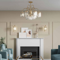 Подвесная люстра Odeon Light Classic Vassa 4987/9C