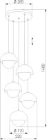 Подвесной светильник Bono 10214 Bono TK Lighting