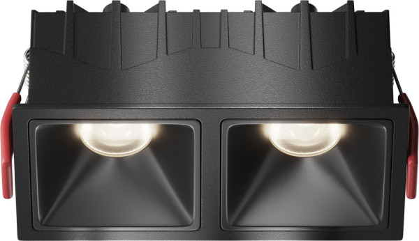 Точечный светильник Alfa LED DL043-02-10W4K-SQ-B-1 Maytoni