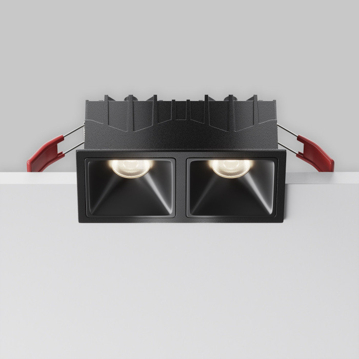 Точечный светильник Alfa LED DL043-02-10W4K-SQ-B-1 Maytoni