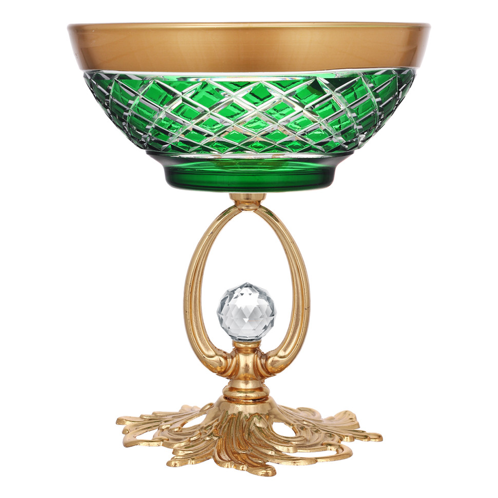 Креманка 15x12см "Agua" зеленая