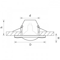 Точечный светильник Difesa Piano 006881 Lightstar Точечный светильник Difesa Piano 006881 Lightstar
