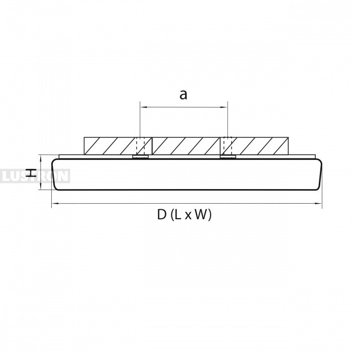 Настенно-потолочный светильник Zocco 324122 Lightstar