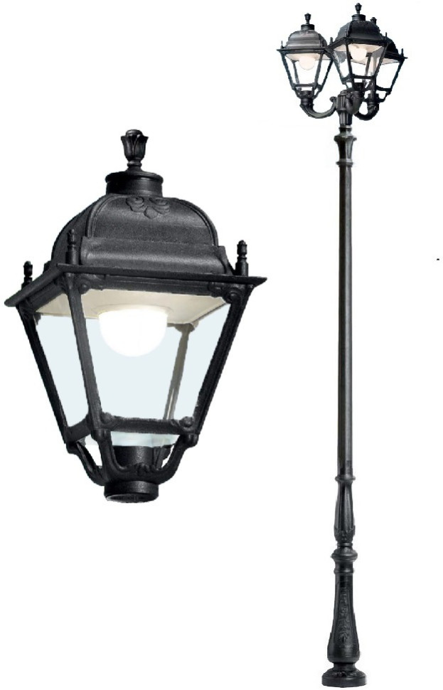 Наземный фонарь Simon U33.208.R30.AXH27 Fumagalli