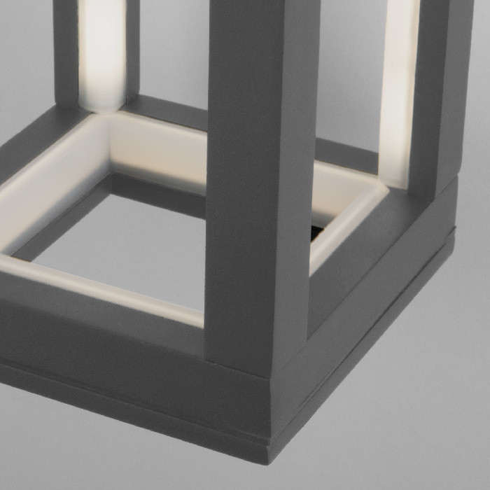 Настенный светильник уличный Frame 1527 TECHNO LED серый Elektrostandard
