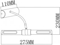 Подсветка для картин Вернисаж 502020802 De Markt Подсветка для картин Вернисаж 502020802 De Markt