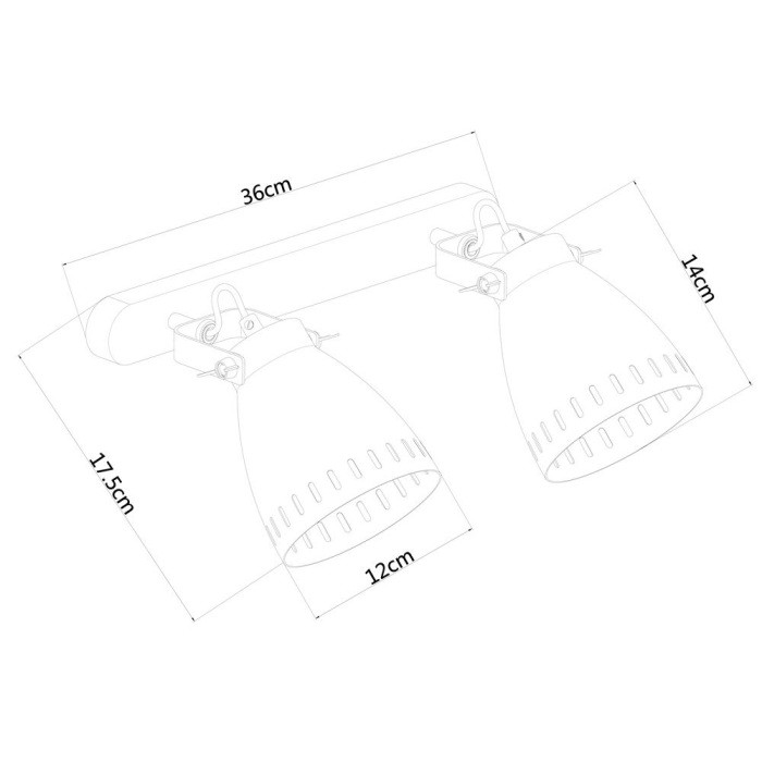 Спот Luned A2214AP-2SS Arte Lamp