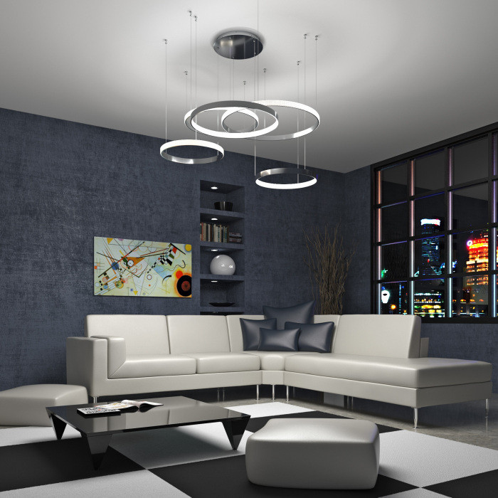 Подвесная люстра Posh 90275/5 хром Eurosvet