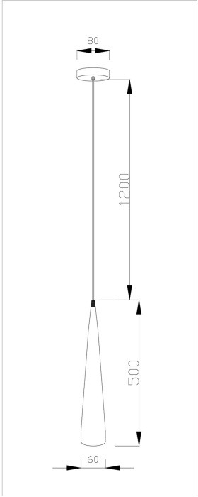 Подвесной светильник Epoch V2352-PL Moderli