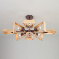 Потолочная люстра Klark 70056/8 черный Eurosvet