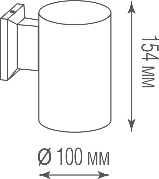 Архитектурная подсветка Compass DL20281WW10B Donolux