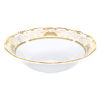 Салатник круглый 23см."Симфония золотая"
