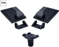 Уличный консольный светильник Guizeppe 4P2.000.G20.AYF1R Fumagalli