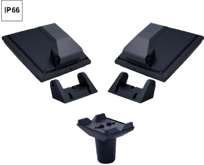 Уличный консольный светильник Guizeppe 4P2.000.G20.AYF1R Fumagalli