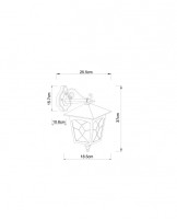 Настенный фонарь уличный Atlanta 3125 Globo Настенный фонарь уличный Atlanta 3125 Globo