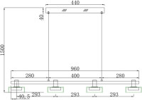Подвесной светильник Gloze 4009/02/04PL Stilfort
