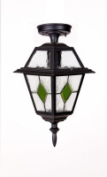 Потолочный светильник уличный FARO lead GLASS 91105A lgG Bl Oasis Light