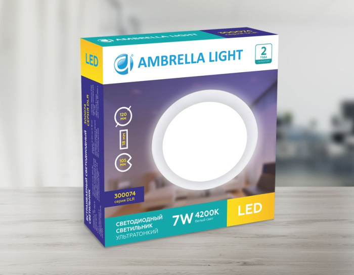 Точечный светильник Led Present Plastic 300074 Ambrella
