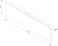 Настенный светильник Angle 40139/1 LED Elektrostandard